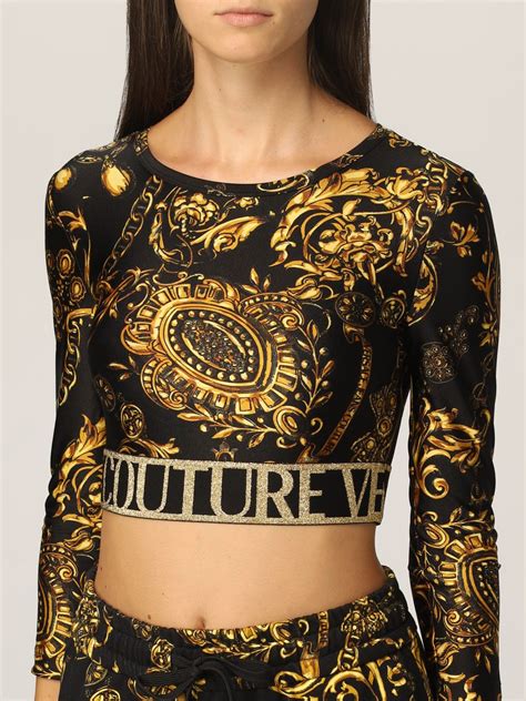 versace jeans couture กับ versace|Versace Jeans Couture top.